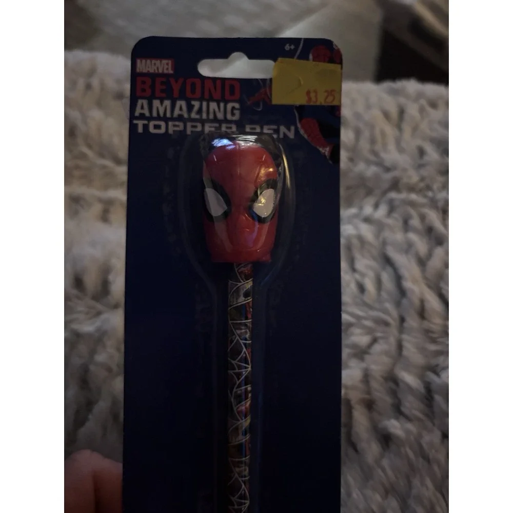 Vintage Marvel Beyond Amazing‎ Pen Topper New In Original Packaging. 3013
